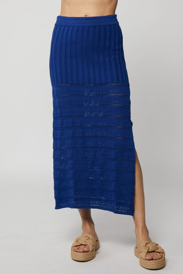 Aether Midi Skirt - Matisse Blue